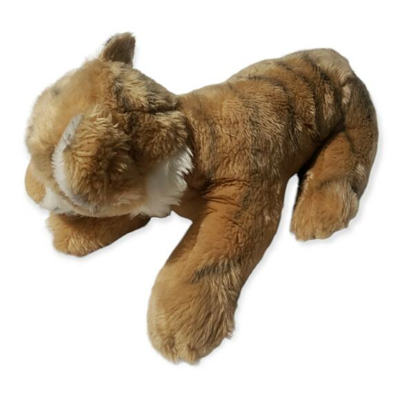 Remco Tiger Cub 19" Pet House Originals Plush Stuffed Animal Toy Vintage 1985 - Picture 3 of 6